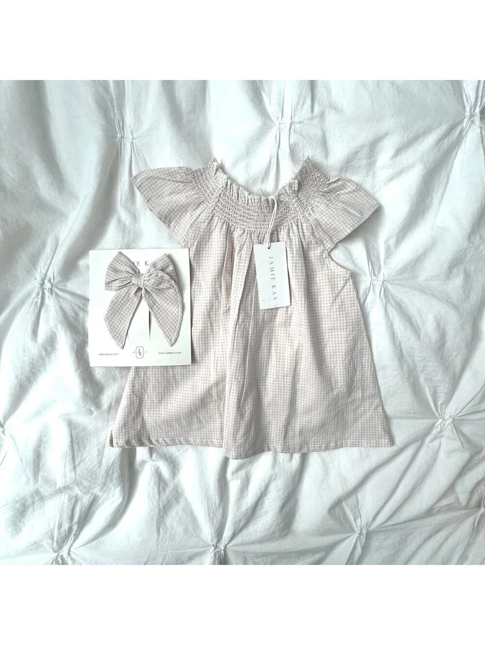 Jamie Kay Organic Cotton Tamara Top and Noelle Bow